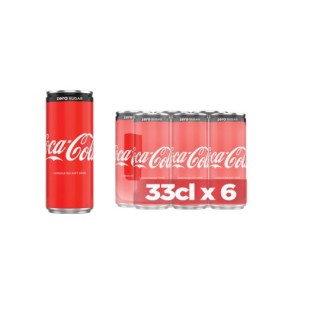 Coca Cola Can Drink (33cl x 6)